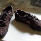 EUC - COACH *PAXTON* Brown Signature *C* Canvas Athletic Shoes - Size 6M