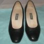 VGUC - BALLY MADE IN FRANCE BLACK LEATHER PUMPS/SHOES - SIZE 4 1/2 E