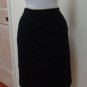 EUC - Stunning ZION Black Wool/Cashmere Blend Pencil Skirt - Size 8
