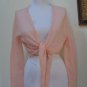 $78 -NWT-ANN TAYLOR Pink Mohair/Wool Blend Tie Front Cardigan - Size M -Stunning