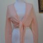 $78 -NWT-ANN TAYLOR Pink Mohair/Wool Blend Tie Front Cardigan - Size M -Stunning