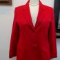 NWOT - BLOOMINGDALE'S Ladies' Deep Red 100% Cashmere 2-Button Jacket - Size 16