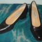 EUC - COACH DARK BROWN LEATHER LOW HEEL SHOES - SIZE 7B