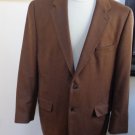 NWOT - CLUB ROOM Man's Dark Brown 100% Cashmere 2-Button Jacket - Size 42R