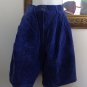 EUC- Gorgeous BAGATELLE Purple Suede Leather Bermuda/Walking Shorts - Size 8