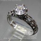 SIZE 5 - VICTORIAN STYLE STERLING SILVER RING