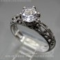 SIZE 5 - VICTORIAN STYLE STERLING SILVER RING