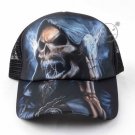 Skull Pattern Non-mainstream Punk Hip-Hop Cap