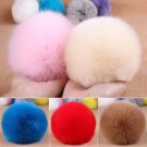 Cute Rabbit Hair Ball Car/Bag Accessory