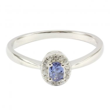14K Exquisite Tanzanite Ring with diamonds (NEW ARRIVAL)