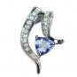 Tanzanite Pendant with diamonds