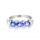 Tanzanite Ring with diamonds