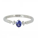 Tanzanite Ring with diamonds