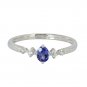 Tanzanite Ring with diamonds