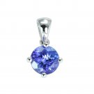 Tanzanite Silver Pendant  (NEW ARRIVAL)