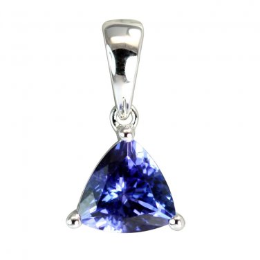 Tanzanite Silver Pendant  (NEW ARRIVAL)