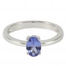Tanzanite Ring in 925 Silver (NEW ARRIVAL)