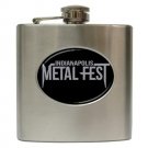 Indianapolis Metal Fest Hip Flask 6 oz
