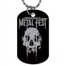 Indianapolis Metal Fest 2 Sided Dog Tag and Chain