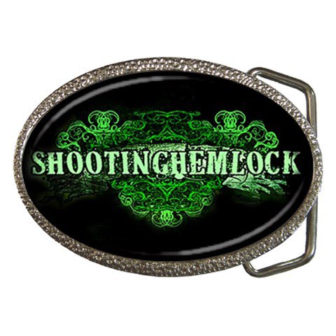 Shooting Hemlock Belt Buckle
