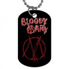 Bloody Mary 2 Sided Dog Tag and Chain