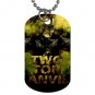 Two Ton Anvil 2 Sided Dog Tag and Chain