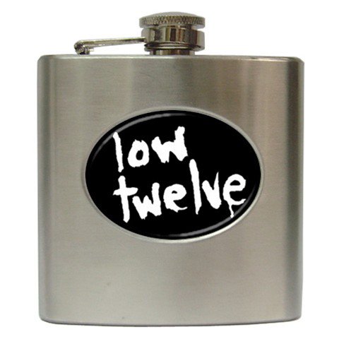 Low Twelve Hip Flask 6 oz
