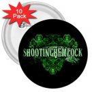 Shooting Hemlock 3in Buttons 10 Pack