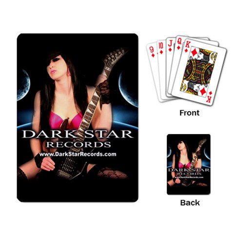 Dark Star Records Playing Cards