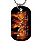 David Shankle 2 Sided Dog Tag and Chain