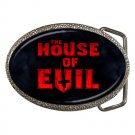 The House of Evil Belt Buckle