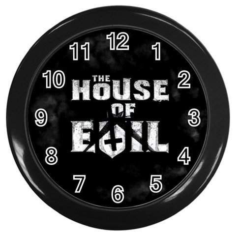 The House of Evil Wall Clock