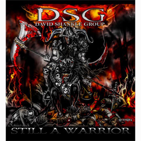 DSG Still a Warrior Shower Curtain 66 x 72