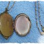 Victorian Era CAMEO LOCKET & Chain ~ Lovely