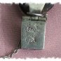 Divine Vintage Jade & Onyx Sterling TASCO / TAXCO Bracelet