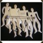 Vintage Sterling Silver Pin / Brooch TM-50 Mexico ~ GROUP OF PEOPLE