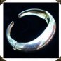Vintage Coro Silver Plated Dual Hinged Bracelet c.1940s