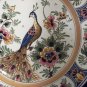 Delft de Delftse Pauw ~ Large Peacock Plate