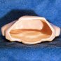 Bisque Made in USA Wall Pocket ~ Dogwood Flower c. 1950