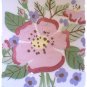 Cleminsons Hand Painted Trivet ~ Pansy c. 1940's