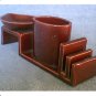 Mid Century Modern Cigarette Match & Ashtray