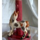Childs Bedroom Lamp Base with Pony c. 1930s/1940s