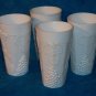 Indiana Milk Glass Harvest Grape Tumblers - Set of 4