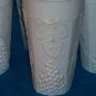 Indiana Milk Glass Harvest Grape Tumblers - Set of 4