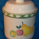 Fruit Stand Canister or Cookie Jar Treasure Craft