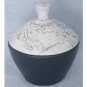 Cleminson's Black & White Mid Century Modern Covered Dish