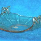 Heisey Empress Sahara Yellow Muffin Dish