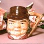 Sterling Miniature Toby Jug, Cup or Shot Glass ~ Farmer Giles