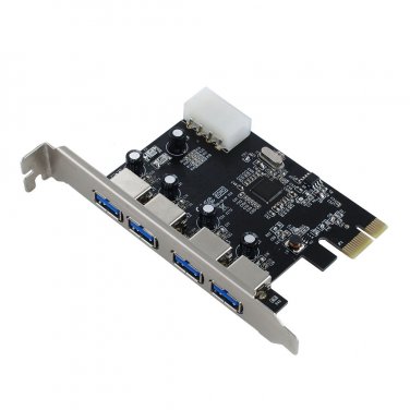 SEDNA - PCI Express USB 3.0 4 Port Adapter (4E) - NEC / Renesas 720201 chip set