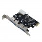 SEDNA - PCI Express USB 3.0 4 Port Adapter (4E) - NEC / Renesas 720201 chip set